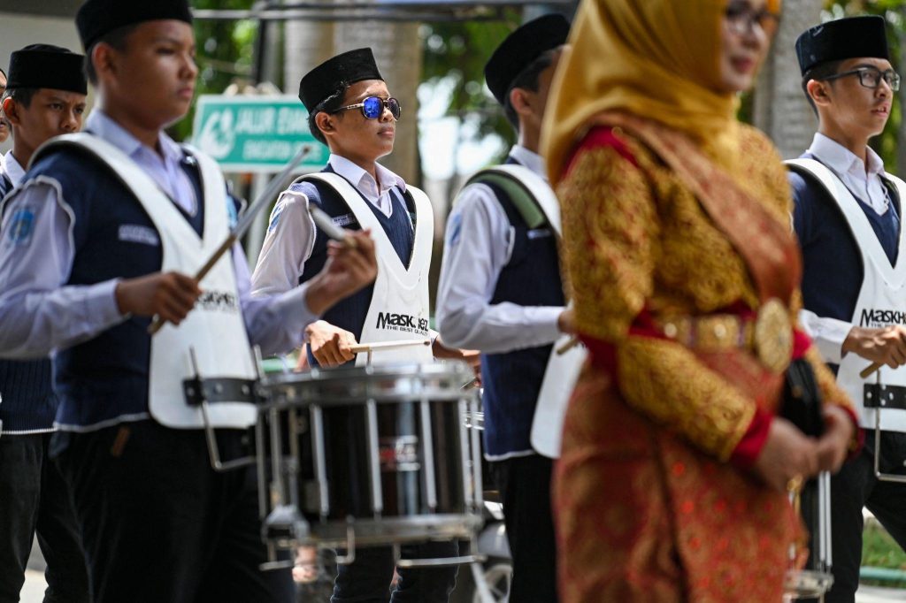 SMP Negeri 17 Banda Aceh Juara Umum Aceh Marching Band Championship
