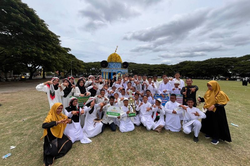 SMP Negeri 17 Banda Aceh Raih Juara III Pawai Tahun Baru Islam Provinsi Aceh